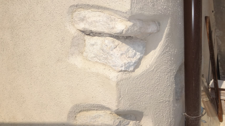 Riquadratura sassi muratura